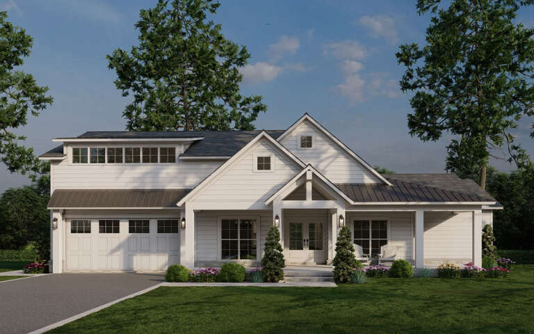 House Plan House Plan #30118 Front Elevation 