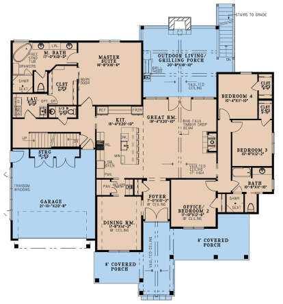 Main Floor  for House Plan #8318-00376