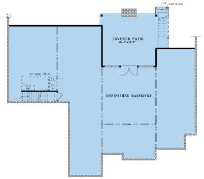 Basement for House Plan #8318-00376