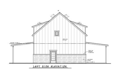 Craftsman House Plan #402-01811 Elevation Photo