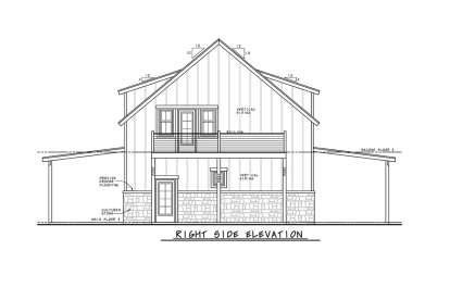 Craftsman House Plan #402-01811 Elevation Photo