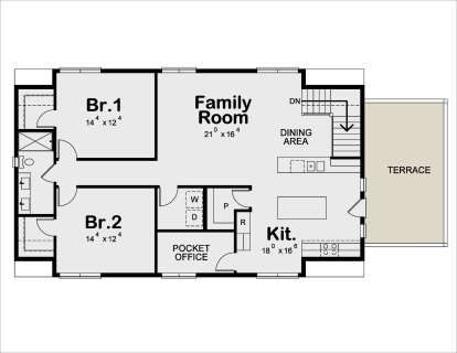 Second Floor for House Plan #402-01811