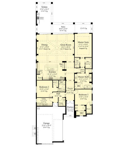 Main Floor  for House Plan #8436-00128