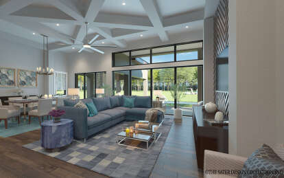 Contemporary House Plan #8436-00128 Additional Photo