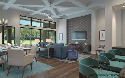 Contemporary House Plan #8436-00128 Additional Photo