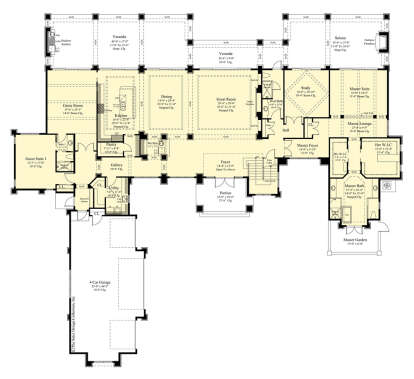 Main Floor  for House Plan #8436-00129