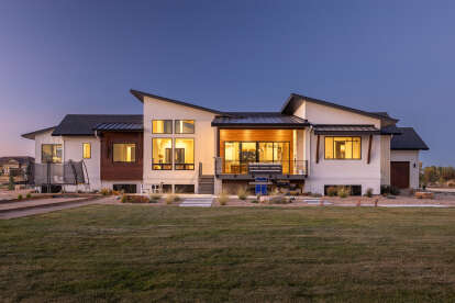 Modern House Plan #5631-00241 Build Photo