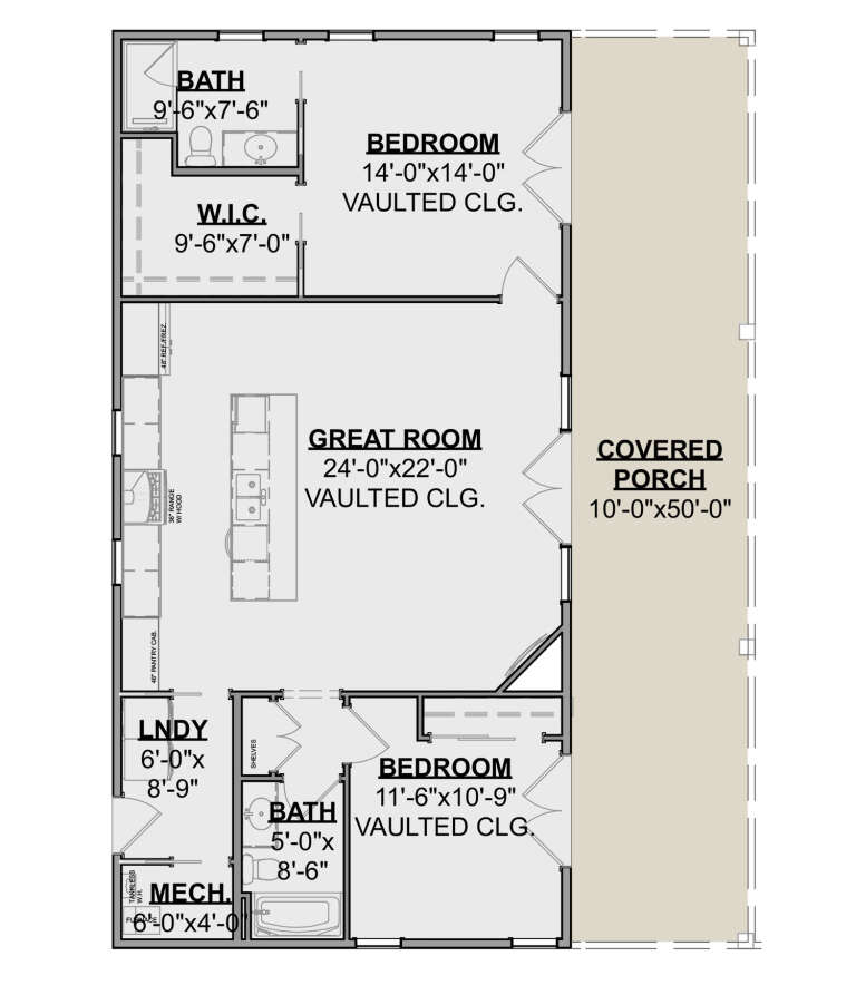 House Plan House Plan #30129 Drawing 1