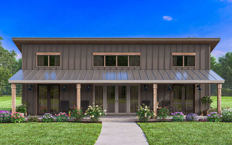 House Plan House Plan #30130 Front Elevation 