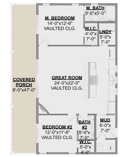 Main Floor  for House Plan #1462-00081