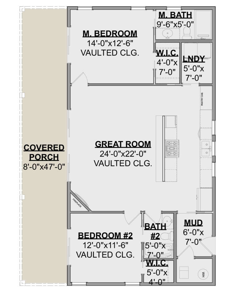 House Plan House Plan #30130 Drawing 1
