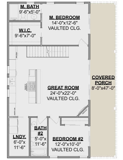 Main Floor  for House Plan #1462-00082