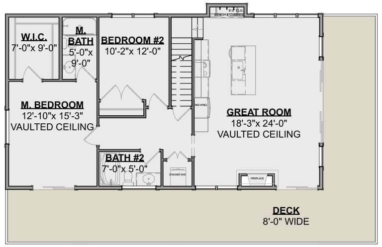 House Plan House Plan #30132 Drawing 1