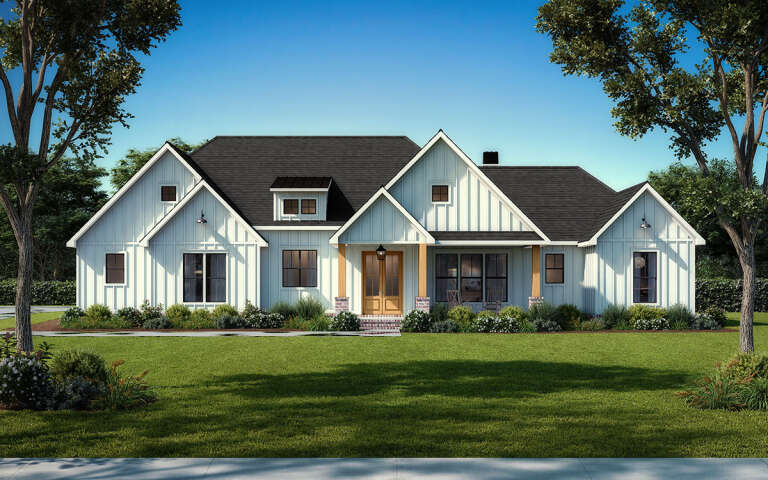 House Plan House Plan #30135 Front Elevation 