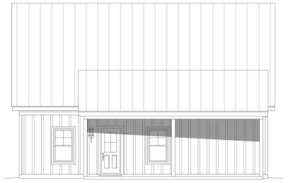 Barn House Plan #940-00936 Elevation Photo