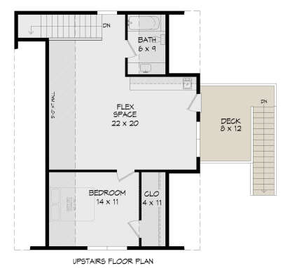 Second Floor for House Plan #940-00936