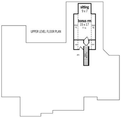 Floorplan 2 for House Plan #048-00225