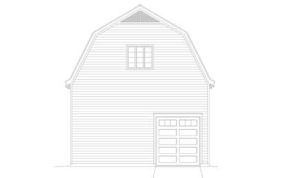 Barn House Plan #940-00939 Elevation Photo