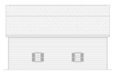 Barn House Plan #940-00939 Elevation Photo