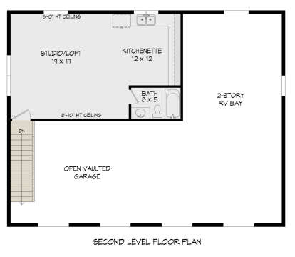 Second Floor for House Plan #940-00940