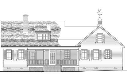 Cottage House Plan #7922-00251 Elevation Photo