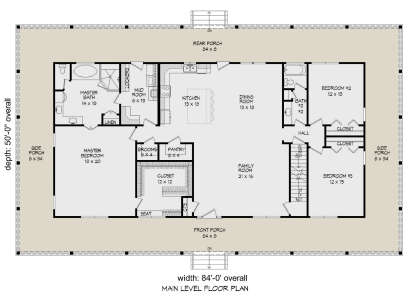 Main Floor  for House Plan #940-00941
