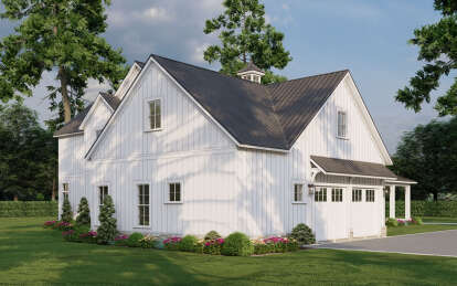 Modern Farmhouse House Plan #8318-00377 Elevation Photo