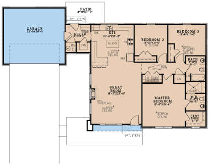 Main Floor  for House Plan #8318-00378