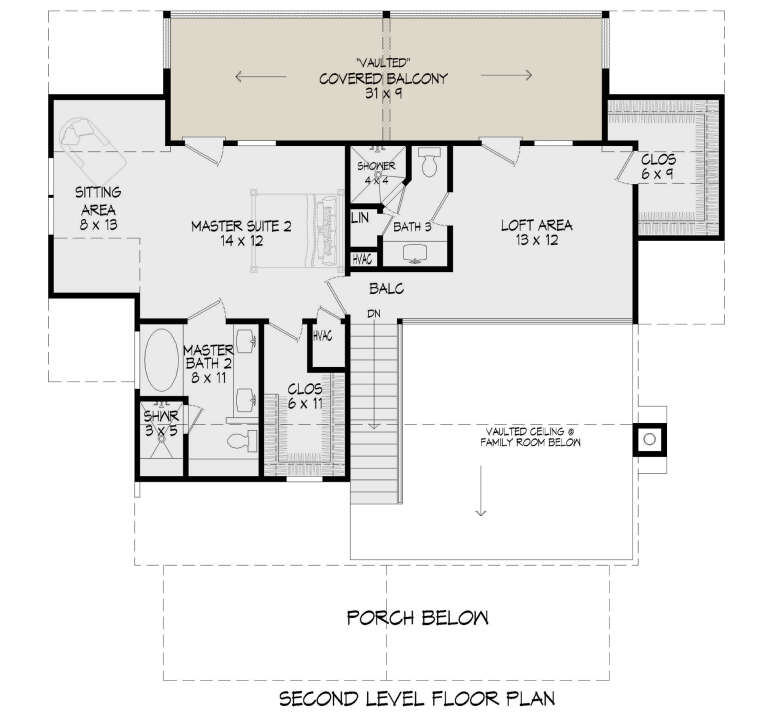 House Plan House Plan #30158 Drawing 2