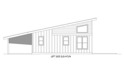 Modern House Plan #940-00953 Elevation Photo