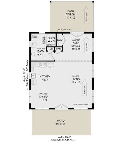 Main Floor  for House Plan #940-00953