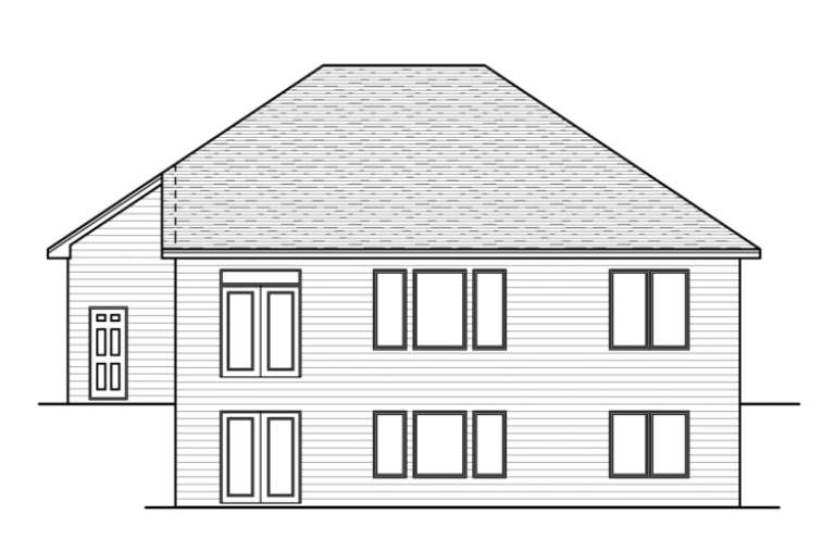 Ranch House Plan #098-00065 Elevation Photo