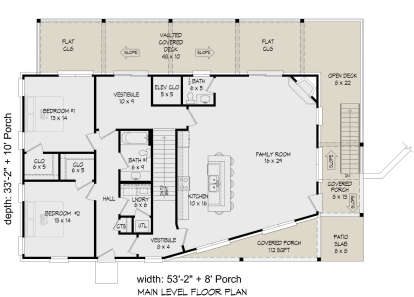 Main Floor  for House Plan #940-00954