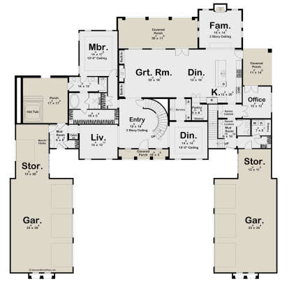 Main Floor  for House Plan #963-00864