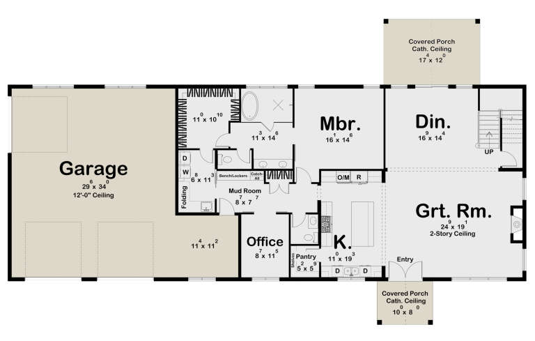 House Plan House Plan #30168 Drawing 1