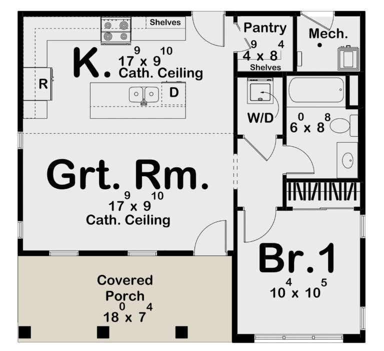 House Plan House Plan #30169 Drawing 1