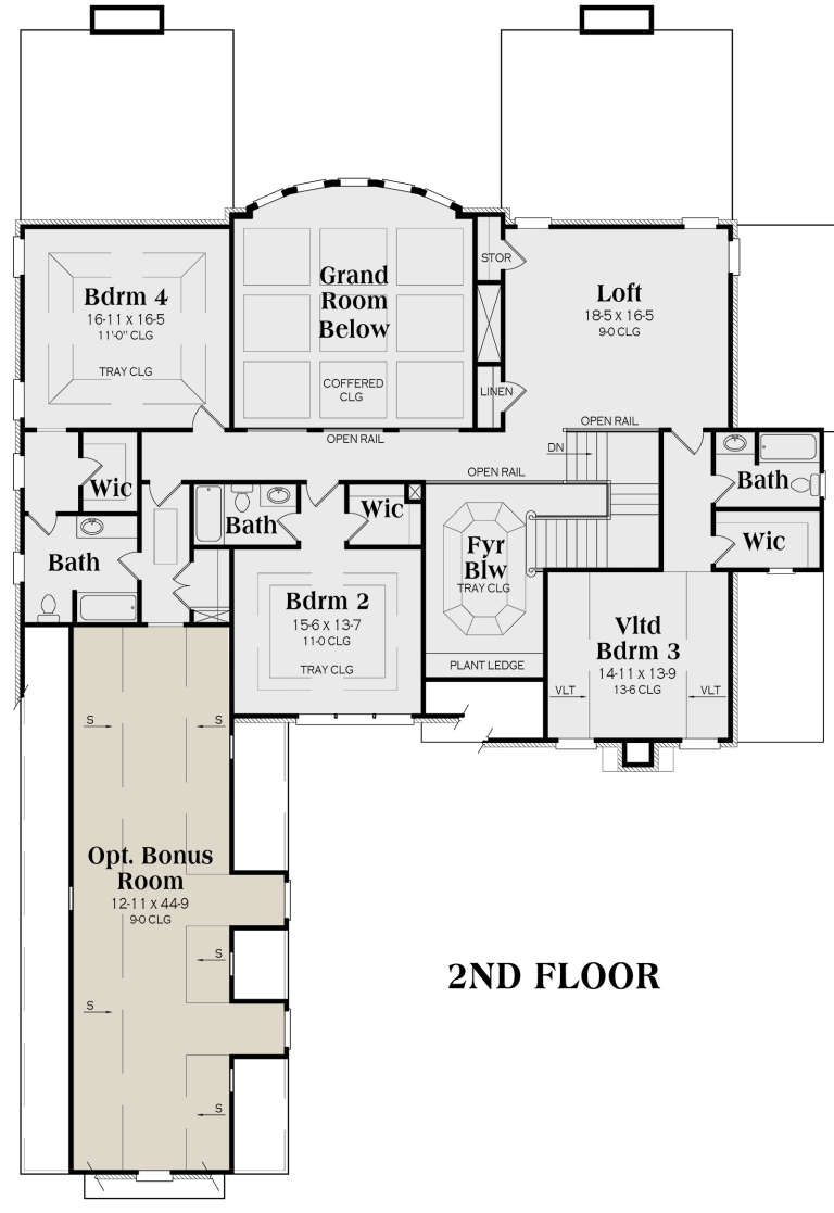 House Plan House Plan #3017 Drawing 2