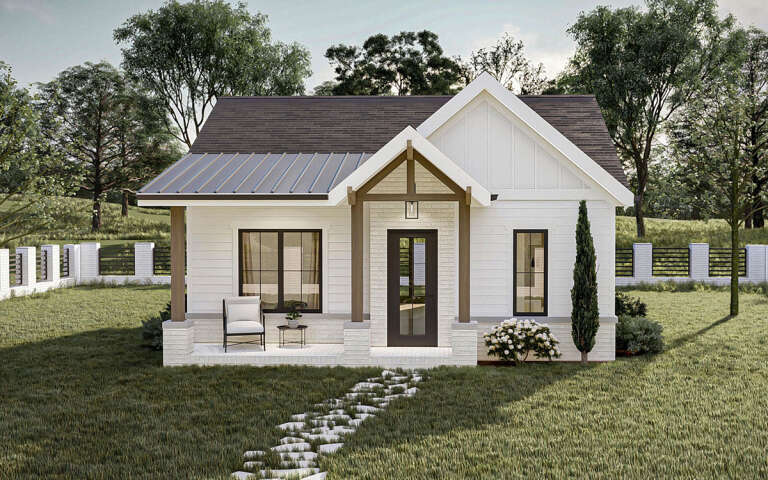House Plan House Plan #30170 Front Elevation 