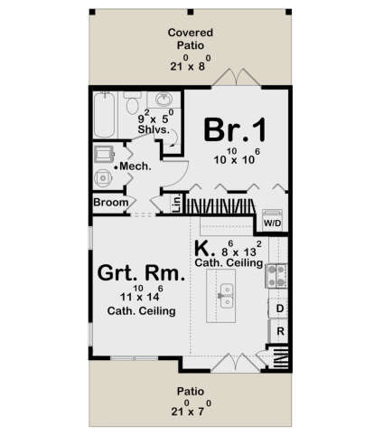 Main Floor  for House Plan #963-00868