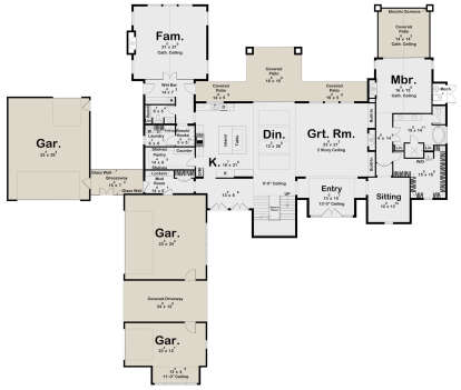 Main Floor  for House Plan #963-00869
