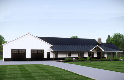 Barn House Plan #5032-00263 Elevation Photo