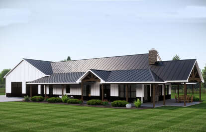 Barn House Plan #5032-00263 Elevation Photo