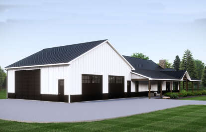 Barn House Plan #5032-00263 Elevation Photo