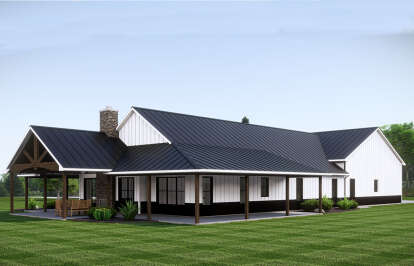 Barn House Plan #5032-00263 Elevation Photo