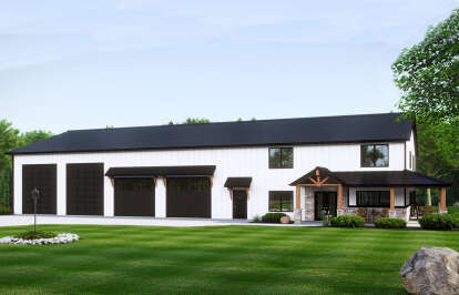 Barn House Plan #5032-00264 Elevation Photo