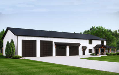 Barn House Plan #5032-00264 Elevation Photo