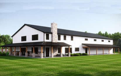 Barn House Plan #5032-00264 Elevation Photo