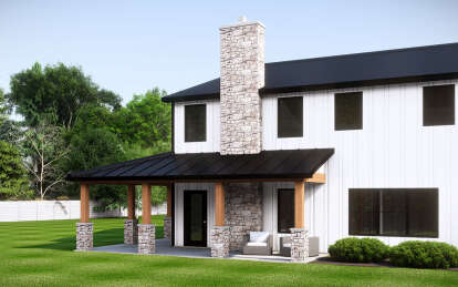 Barn House Plan #5032-00264 Elevation Photo