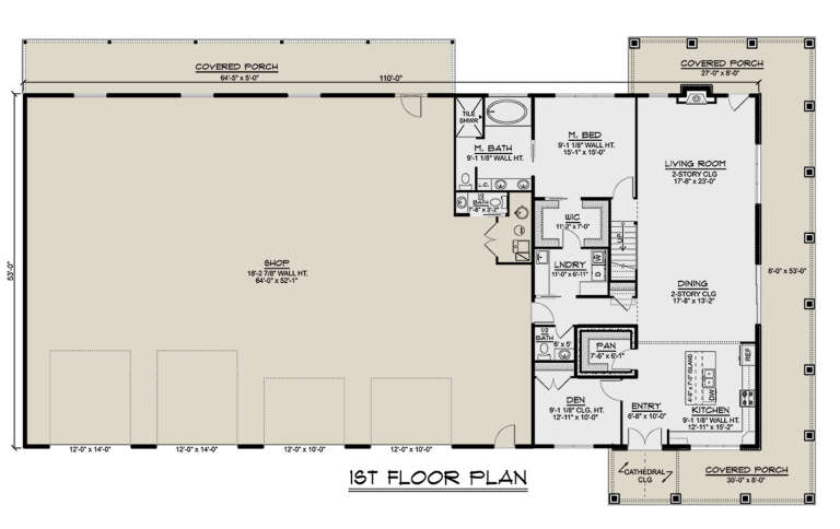 House Plan House Plan #30176 Drawing 1