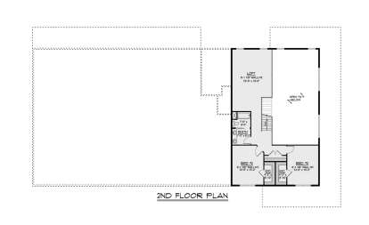 Second Floor for House Plan #5032-00264